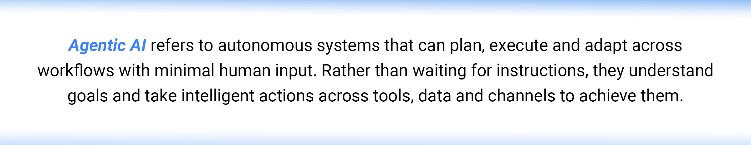 What is Agentic AI
